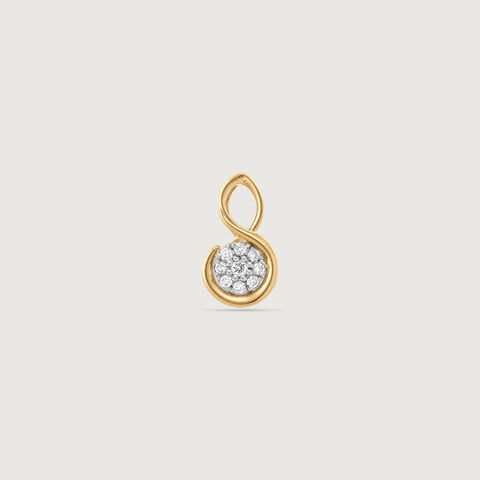 Graceful Infinity Diamond Pendant