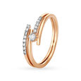 14KT Rose Gold Core Finger Ring,,hi-res view 1