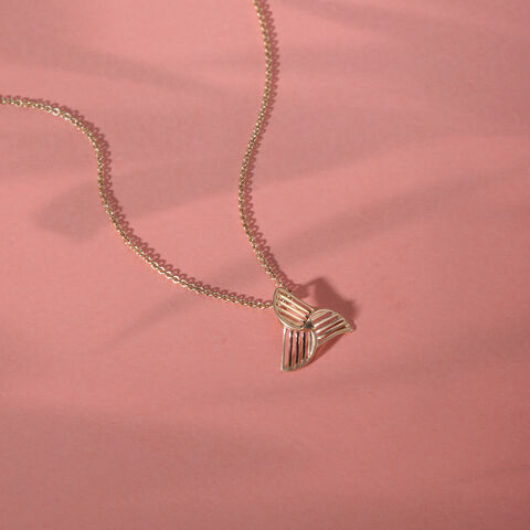 14KT Yellow Gold Lighter Side Of Work Pendant