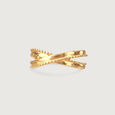 Aurora Loop Gold Ring,,hi-res view 3