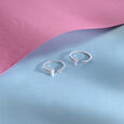 Dainty Twirl Silver Toe Ring,,hi-res view 1