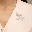 Enchanted Dragonfly Silver Brooch,,hi-res view 2