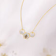 Sleek Buzz Diamond Necklace,,hi-res view 1