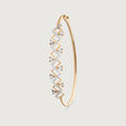 Lippan Sparkle Gold & Diamond Bangle,,hi-res view 3