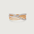 Infinite Shimmer 14KT Gold & Diamond Ring,,hi-res view 3