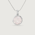 Ornate Radiant Silver Pendant,,hi-res view 3