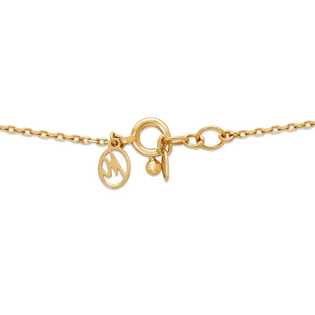 14KT Yellow Gold Waterfall Symphony Blue Topaz Necklace,,hi-res image number null