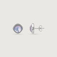 Dreamy Gleam Quartz Silver Stud Earrings,,hi-res view 4