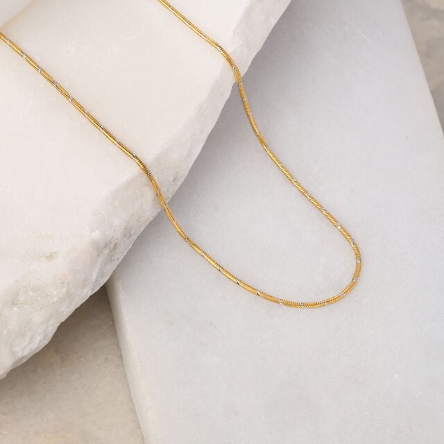 Chic Charm 22KT Gold Chain,,hi-res image number null