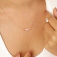 Trilogy Sparkle 18Kt Pendant with Chain,,hi-res view 1