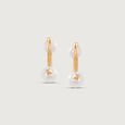 Flex Duo Pearl Earrings,,hi-res view 3