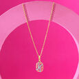 Radiant Flow Diamond Pendant,,hi-res view 1