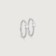 Cute Minimal Silver Toe Rings,,hi-res view 4