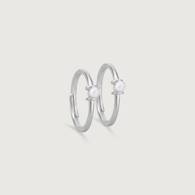 Cute Minimal Silver Toe Rings,,hi-res image number null