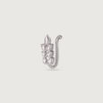 Playful Stacked Silver Nose Pin,,hi-res view 3