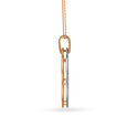 14KT Yellow-White Gold Pendant - Vacation By The Beach,,hi-res view 2