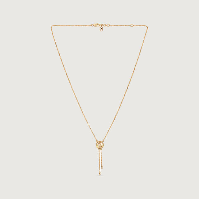Fluid Orbit Gold Necklace,,hi-res image number null