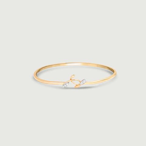 Dreamy Sprout Diamond Bangle