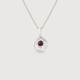 Earthy Waves Silver Pendant,,hi-res view 3