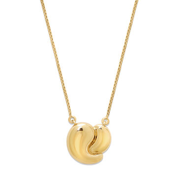 Mamma Mia 14 KT Yellow Gold Vibrant Balloons Pendant with Chain