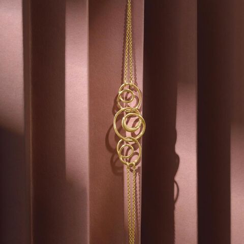 Twisty Chic Gold Bracelet