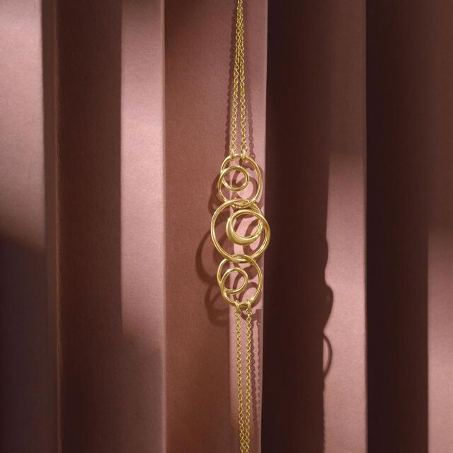 Twisty Chic Gold Bracelet,,hi-res image number null