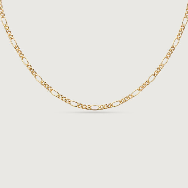 Refined Figaro Gold Chain,,hi-res image number null