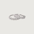 Swirl Mesh Silver Toe Rings,,hi-res view 4
