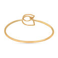 14KT Yellow Gold Interwoven Elegance Bangle,,hi-res view 4