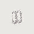 Swirl Mesh Silver Toe Rings,,hi-res view 3