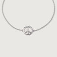 Playful Peace Silver Bracelet,,hi-res view 4