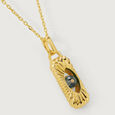 Guardian's Ethereal Waters Blue Topaz 18KT Pendant with chain,,hi-res view 5