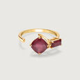 Serenade 14KT Ruby Finger Ring,,hi-res view 4
