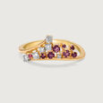 Enchanted Cosmos Pink Sapphire 14KT Finger Ring,,hi-res view 3