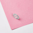 Sleek Geometric Silver Finger Ring,,hi-res view 1
