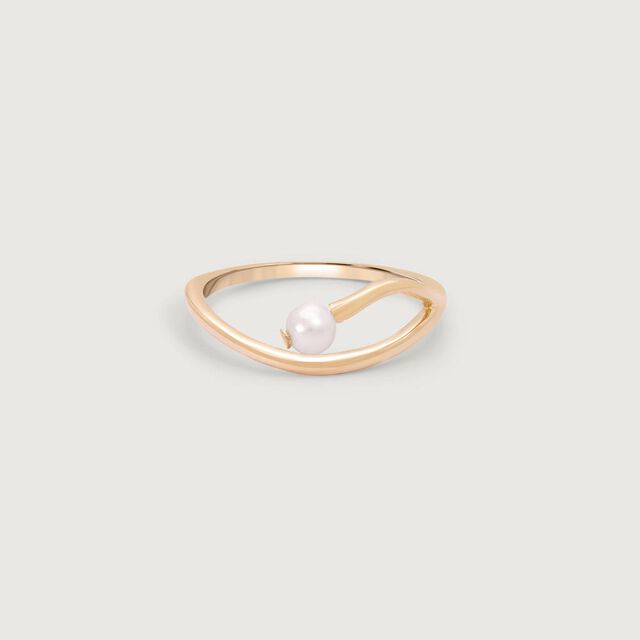 Aura Loop Pearl Ring,,hi-res image number null