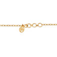 14KT Yellow Gold Diamond Interlocked Pearl Necklace,,hi-res view 4