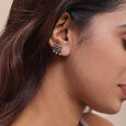 Skyline Sparkle 14KT London Blue Topaz Drop Earrings,,hi-res view 2