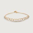 Graceful Curve Diamond Bracelet,,hi-res view 3