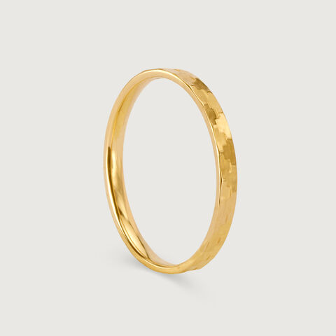 Timeless Unity Band 18KT Gold Couple Ring -Single Piece