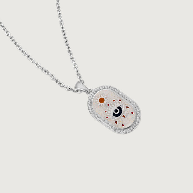 Stellar Guard Silver Pendant,,hi-res image number null