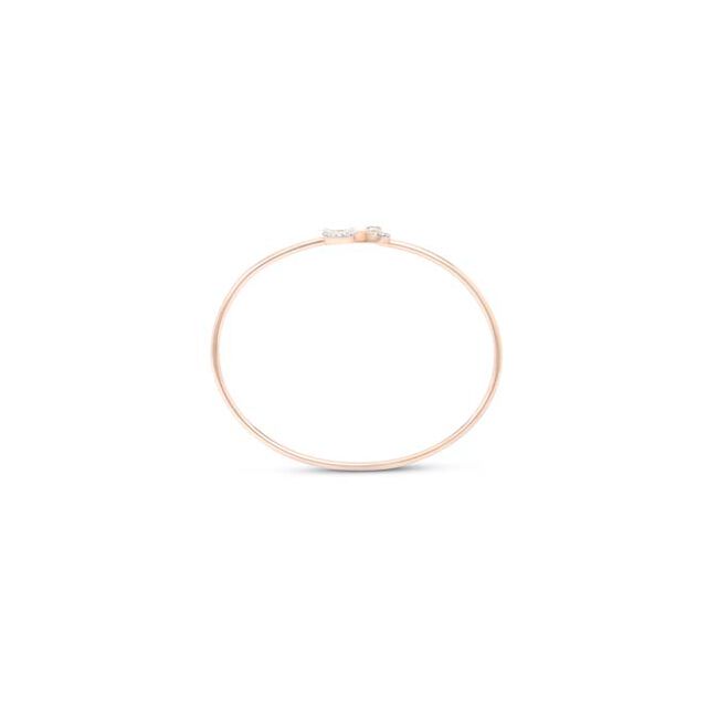 14KT Rose Gold Lovely Diamond Bangle,,hi-res image number null