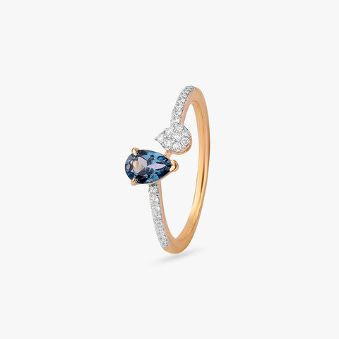 Ocean Muse Gold Ring
