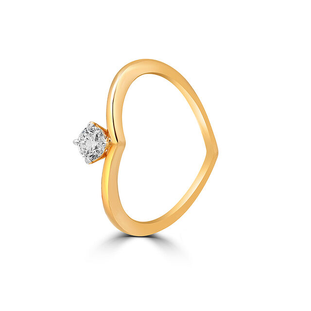 Serenity Stackable Multipurpose Solitaire Finger Ring,,hi-res image number null