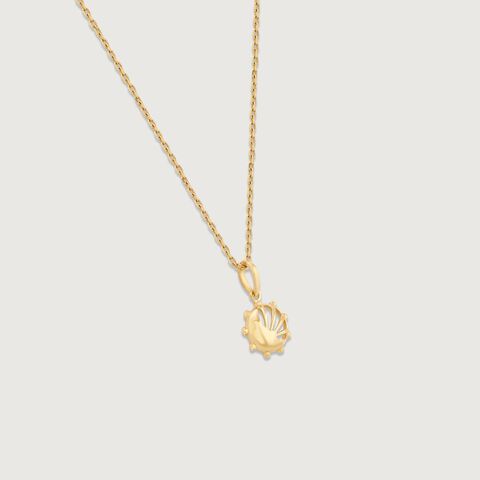 Dawn Hug Gold Pendant
