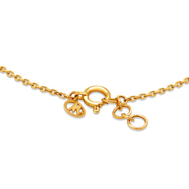 14KT Leo Birthstone Yellow Gold Bracelet,,hi-res image number null