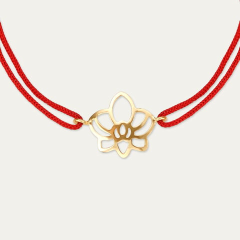 Inner Grace Orchid Gold Bracelet