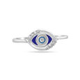 14KT White Gold Dazzling Defender Diamond Finger Ring,,hi-res view 2
