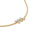 14KT Yellow Gold Icy Rhythm Diamond Bracelet,,hi-res view 3