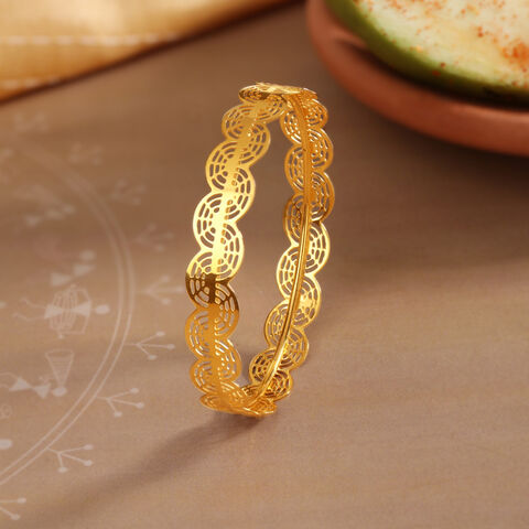 Saura Symphony 22KT Gold Bangle